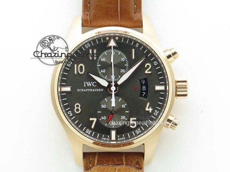 MIROTIME 0730 Big Pilot Real PR IW502701 RG YLF 1:1 Best Edition Blue Dial On Calfskin Strap A Classic 7225